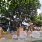 Praça no Jardim Teresópolis também recebe da prefeitura luzes e adornos natalinos